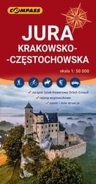 Compass Kraków-Częstochowa Upland 1:50.000. Turistička karta. izdanje iz 2025. Kompas
