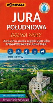 Compass Južna Jura, dolina Visle 1:50.000. Laminirana turistička karta. Izdanje 2024. Kompas