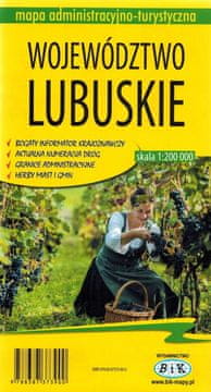 Accent Bikes Lubuško vojvodstvo 1:200.000. Administrativna i turistička karta.