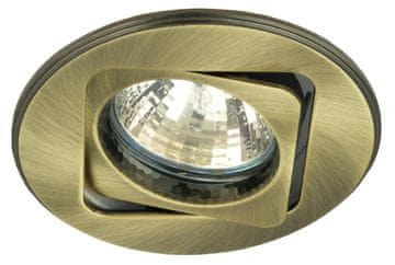 Candellux UO-16 GAB MR16 ZLATNA PAT.OPR. NAGIBNA LIJEVENA STROPNA ŽARULJICA