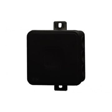 F-ELEKTRO Hermetička kutija V6, termoplast 85x85x41 IP54, crna – klik, 12 slabljenja F1.0292