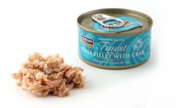 Fish Fish4Cats - Fileti tune s rakom - Mokra hrana za mačke 70 g