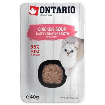 Ontario CAT KITTEN juha od piletine i mrkve 40 g