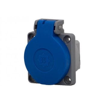F-ELEKTRO Utičnica za ploču 16A 250V 2P+Z IP44 71095