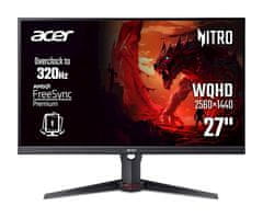 Acer  Nitro XV270UF3bmiiprx monitor, 68,58 cm (27") QuadHD, 320 Hz, crni (UM.HX0EE.323)