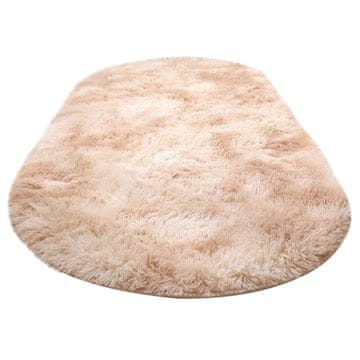 HOME & MARKER® Mekani pahuljasti tepih 160×60 cm, protuklizna podloga, periv u perilici – idealan za dnevnu i spavaću sobu | TEPIFINKO