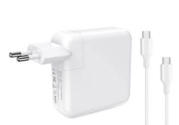 CoreParts USB-C punjač za Apple Macbook 61W 5V 2.4A-20V3.05A Priključak:USB-C ženski, B