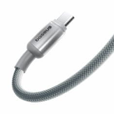 BASEUS kabel USB C-C 1m 100W 20V 5A Discolor pleteni sivi E0420702
