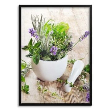 Posteri Zidne slike za zid 50x70 kuhinjski ukras za kuhinju Začinsko bilje