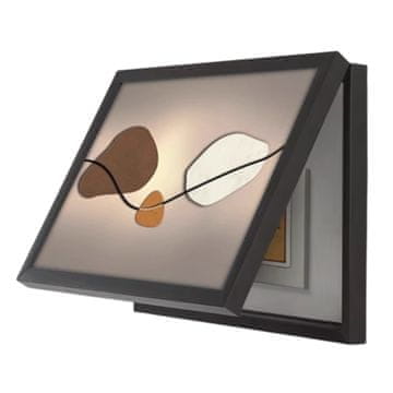 HOME & MARKER® Ukrasna slika za poklopac razvodne kutije 30×40 cm, moderan PS okvir, dekor za dnevni boravak i ured | DECOFRAME