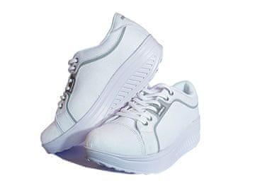 Fit Walk tenisice s rocker potplatom bijele boje 39
