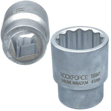 ROCKFORCE NASADNI GLAVIĆ 1" 41 mm 12-kraki Cr-V