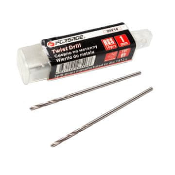 FORSAGE SET BUŠILA 10 KOMADA SVRDILA ZA METAL 1 mm HSS