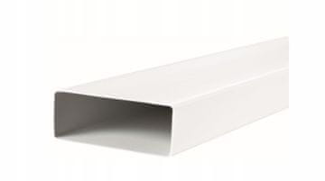 VENTS Plosnati ventilacijski kanal 204x60 510 1m PVC