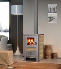 Pro-termo Nova G kamin na drva, bež