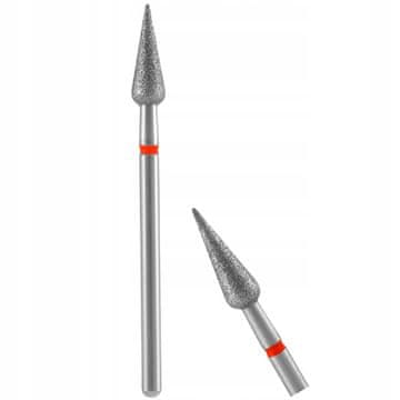 STALEKS dijamantni rezač, kruškasto crveni 4/12 mm FA100R040/12