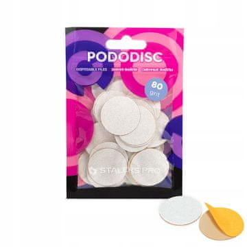 STALEKS Pododisc premazi L 80 grit 50 kom