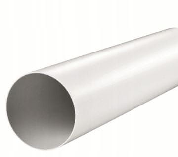 VENTS Okrugli kanal 100 mm 1 m PVC 1100-4