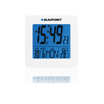 Blaupunkt CL02WH alarmni sat s prikazom temperature