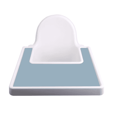 Silikonska podloga za izrezivanje, odgovara Ikea Dusty Blue dječjoj stolici za bebe