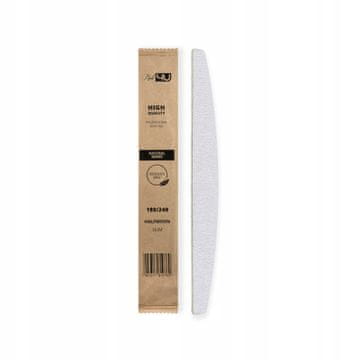4U Pilnik do paznokci Slim Natural łódka 180/240 25 pcs