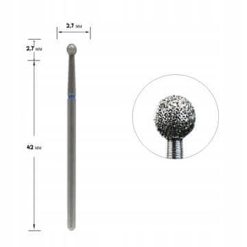 STALEKS dijamantna kugla za rezanje plava 2,7 mm