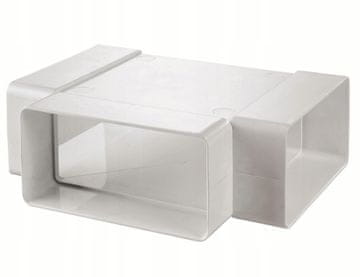 VENTS Trójnik poziomy płaski 110x55 mm 082