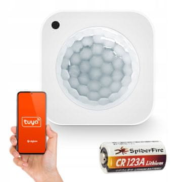 Senzor pokreta s Tuya / Zigbee luksmetrom