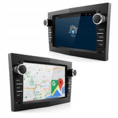 Opel radio s GPS-om 2 GB Android 10 kamerom za vožnju unatrag