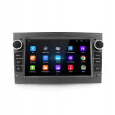 Radio 2GB RAM-a Opel 7" LCD GPS navigacija Android Auto WiFi GSM siva kamera