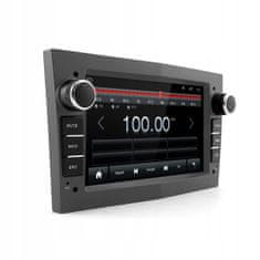 Radio 2GB RAM-a Opel 7" LCD GPS navigacija Android Auto WiFi GSM siva kamera