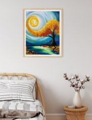 Mo Dijamantni vez Čarobno drvce - Kasno ljeto 40x50