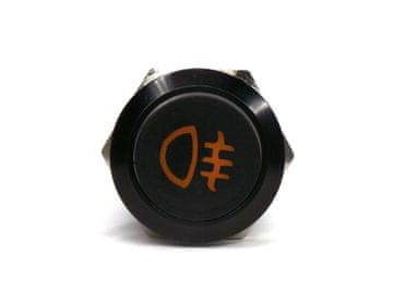 motoLEDy LED prekidač za maglenke 18 mm s bravom 12V