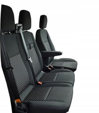 Navlake za sjedala za Ford Transit Custom 2012-2023, 100% tipične