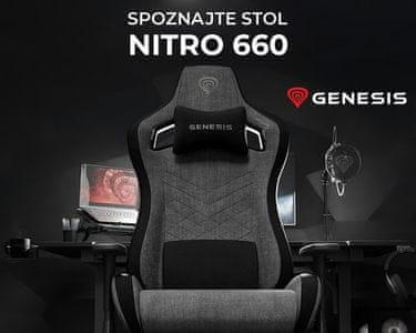 NITRO 660 - gaming stol