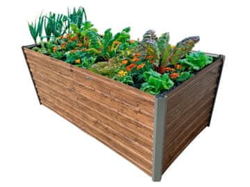 Povišena agro gredica 200x100x77 cm