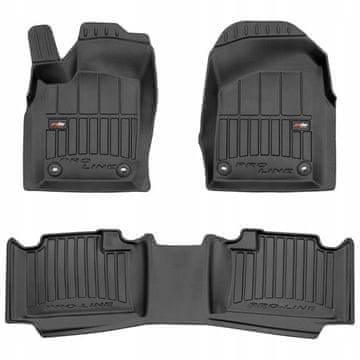 Gumene prostirke za Dodge Durango 3 od 2010. - 3D kanali