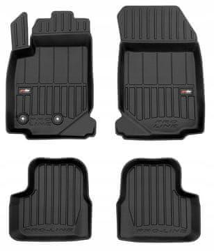 Gumene prostirke za Jeep Avenger od 2023. - 3D kanali
