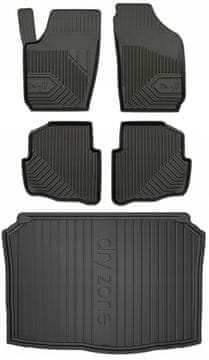Set od 77 podnih prostirki i patosnica za Škoda Fabia 1 Hatchback 1999.-2008.