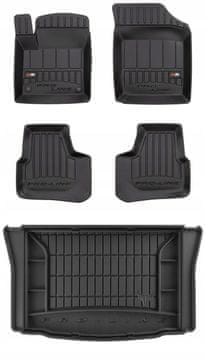 Set 3D gumenih tepiha za Škoda Citigo HB 2011-2020 d
