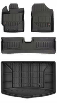 Set 3D gumenih tepiha za Toyota Yaris 3 HB 2011.-2020. 5 vrata