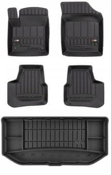 Set 3D gumenih tepiha za Seat Mii HB 2011.-2019.