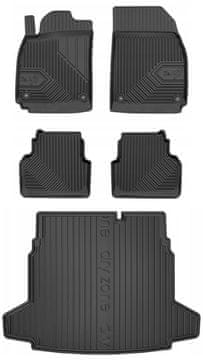 Set od 77 podnih prostirki i patosnica Saab 9-3 2 Sedan 2002-2011