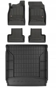 Set 3D gumenih tepiha Opel Astra 4 J Sedan 2012-2019 dkz