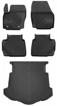 Set od 77 podnih prostirki i tepiha za Ford Mondeo Mk4 Hatchback 2007.-2012. 25,5 cm