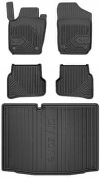 Set od 77 podnih prostirki i patosnica za Škoda Fabia 3 Hatchback 2014-2022