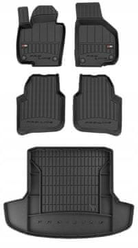 Set 3D gumenih patosa Škoda Superb 2 Kombi 2009-2015 zw