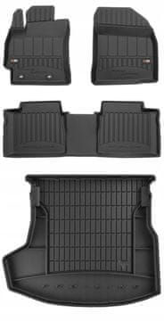 Set 3D gumenih patosnica za Toyota Corolla 11 E160 Sedan 2013-2019