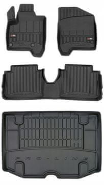 Set 3D podnih prostirki i tepiha Citroen C3 Picasso I 2008-2017 g