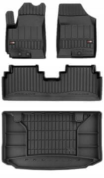 Set 3D gumenih tepiha Kia Venga 2009-2019 g